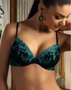 Soutien-gorge Coque Progressive Lise Charmel Secrète Emeraude (Emeraude Intime)