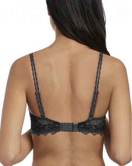 Soutien-gorge Coque Wacoal Lace Perfection (Charcoal) 4 Soutien-gorge Coque Wacoal Lace Perfection (Charcoal) – Image 2