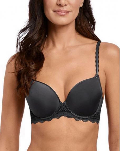 Soutien-gorge Coque Wacoal Lace Perfection (Charcoal) 3 Soutien-gorge Coque Wacoal Lace Perfection (Charcoal)