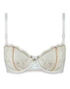 Soutien-gorge Corbeille à Armatures Aubade Trésor Infini (White Wind) -Soutien Gorge Soldes soutien gorge corbeille a armatures aubade tresor infini white wind 4