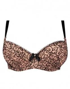 Soutien-gorge Corbeille Antigel Boudoir De Filles (Rose Noir) -Soutien Gorge Soldes soutien gorge corbeille antigel boudoir de filles rose noir 1