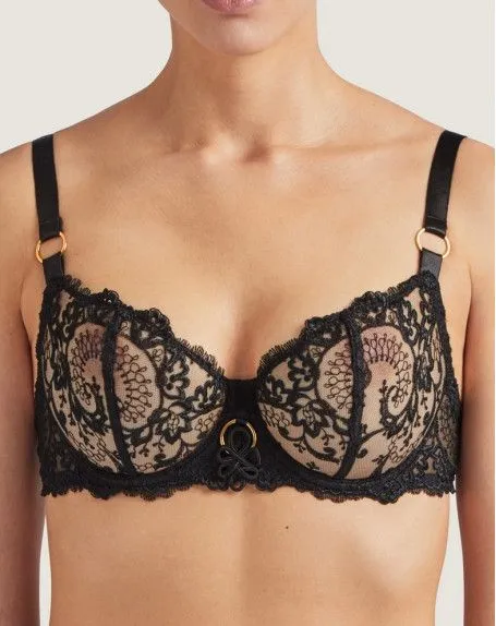 Soutien-gorge Corbeille Aubade La Reine De La Nuit (Noir Lyrique) 3 Soutien-gorge Corbeille Aubade La Reine De La Nuit (Noir Lyrique)