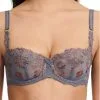 Soutien-gorge Corbeille Chantelle Champs-Elysées (Slate Grey) -Soutien Gorge Soldes soutien gorge corbeille chantelle champs elysees slate grey