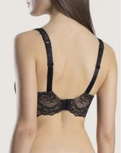 Soutien-gorge Corbeille Confort Aubade Danse Des Sens (Noir) -Soutien Gorge Soldes soutien gorge corbeille confort aubade danse des sens noir 1