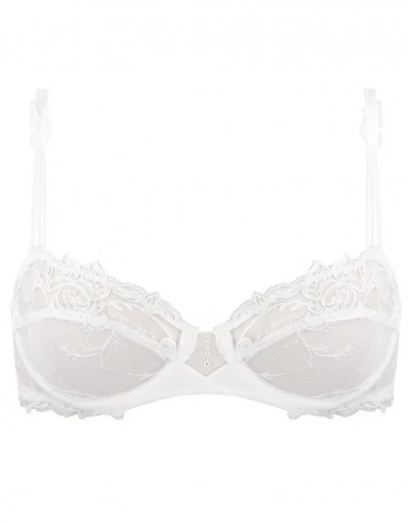 Soutien-gorge Corbeille Lise Charmel Source Beauté (Ecru Nacre) 7 Soutien-gorge Corbeille Lise Charmel Source Beauté (Ecru Nacre) – Image 5