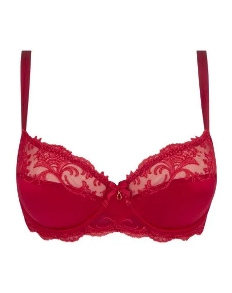Soutien-gorge Corbeille Lise Charmel Splendeur Soie (Splendeur Rouge) 9 Soutien-gorge Corbeille Lise Charmel Splendeur Soie (Splendeur Rouge) – Image 7