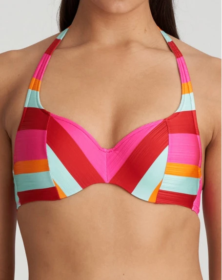 Soutien-gorge De Bain Balconnet Embourré Marie Jo Bain Tenedos (Jazzy) 3 Soutien-gorge De Bain Balconnet Embourré Marie Jo Bain Tenedos (Jazzy)