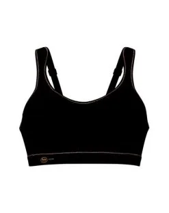 Soutien-gorge De Sport Anita Active Extrême Control (Noir/Doré) -Soutien Gorge Soldes soutien gorge de sport anita active extreme control noirdore 1