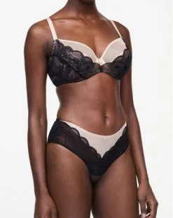 Soutien-gorge Emboîtant Chantelle Midnight Flowers (Noir) -Soutien Gorge Soldes soutien gorge emboitant chantelle midnight flowers noir 2