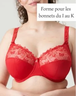Soutien-gorge Emboîtant Prima Donna Deauville (Scarlet) -Soutien Gorge Soldes soutien gorge emboitant prima donna deauville scarlet 5