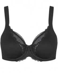 Soutien-gorge Emboîtant Triumph Modern Lace+Cotton (Noir) -Soutien Gorge Soldes soutien gorge emboitant triumph modern lacecotton noir 2