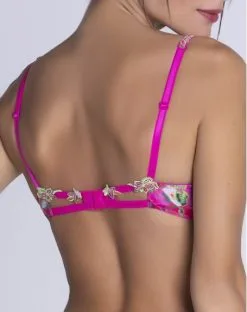 Soutien-gorge Glamour Lise Charmel Envolée De Fleurs (Envolée Fuschia) -Soutien Gorge Soldes soutien gorge glamour lise charmel envolee de fleurs envolee fuschia 2