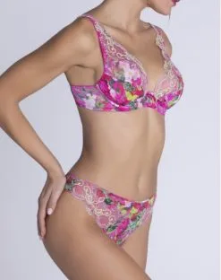 Soutien-gorge Glamour Lise Charmel Envolée De Fleurs (Envolée Fuschia) -Soutien Gorge Soldes soutien gorge glamour lise charmel envolee de fleurs envolee fuschia 4