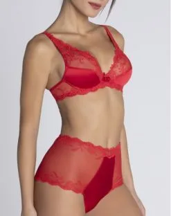 Soutien-gorge Glamour Lise Charmel Splendeur Soie (Splendeur Rouge) -Soutien Gorge Soldes soutien gorge glamour lise charmel splendeur soie splendeur rouge 3