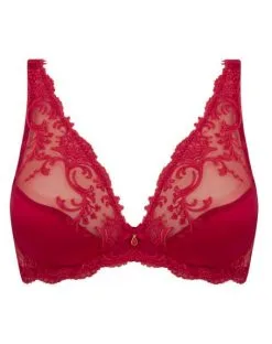 Soutien-gorge Glamour Lise Charmel Splendeur Soie (Splendeur Rouge) -Soutien Gorge Soldes soutien gorge glamour lise charmel splendeur soie splendeur rouge 5