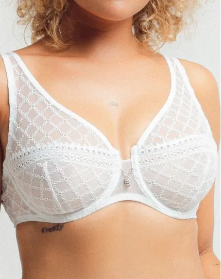 Soutien-gorge Plunge Louisa Bracq Paco (Blanc) 3 Soutien-gorge Plunge Louisa Bracq Paco (Blanc)