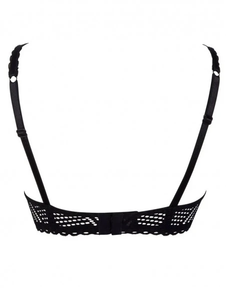 Soutien-gorge Sans Armature Antigel Tressage Graphic (Tressage Noir) 4 Soutien-gorge Sans Armature Antigel Tressage Graphic (Tressage Noir) – Image 2