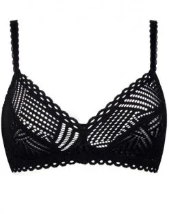 Soutien-gorge Sans Armature Antigel Tressage Graphic (Tressage Noir)