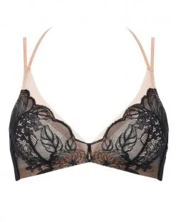 Soutien-gorge Sans Armature Chantelle Midnight Flowers (Noir) -Soutien Gorge Soldes soutien gorge sans armature chantelle midnight flowers noir 3
