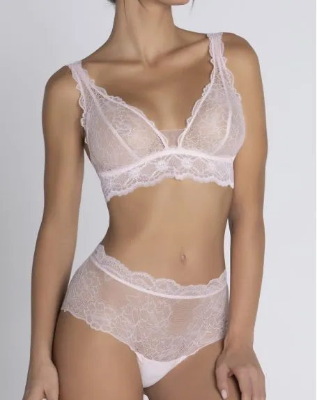 Soutien-gorge Sans Armature Lise Charmel Sublime En Dentelle (Rose Sublime) 4 Soutien-gorge Sans Armature Lise Charmel Sublime En Dentelle (Rose Sublime) – Image 2