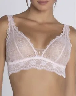 Soutien-gorge Sans Armature Lise Charmel Sublime En Dentelle (Rose Sublime)