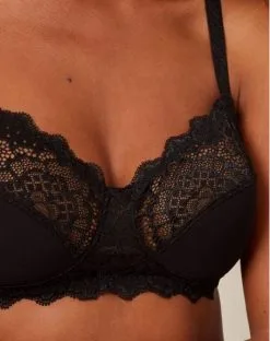 Simone Perele Soutien-gorge Sans Armature Simone Pérèle Caresse (Noir) -Soutien Gorge Soldes soutien gorge sans armature simone perele caresse noir 1