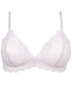 Soutien-gorge Triangle Lise Charmel Crystal Poésie (Parme Crystal)