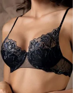 Soutien-gorge Triangle Lise Charmel Les Nuits Chics (Nuit Argent)