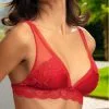 Soutien-gorge Triangle Lise Charmel Splendeur Soie (Splendeur Rouge)