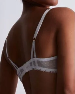 Soutien-gorge Triangle Plunge Aubade Trésor Infini (White Wind) -Soutien Gorge Soldes soutien gorge triangle plunge aubade tresor infini white wind 3