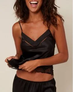 Simone Perele Top Simone Pérèle Nocturne (Noir) 8 Simone Perele Top Simone Pérèle Nocturne (Noir) -Soutien Gorge Soldes top simone perele nocturne noir 1