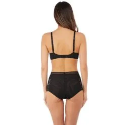 WACOAL Raffine Noir Culotte Retro En Dentelle WE148010 -Soutien Gorge Soldes wacoal raffine string 2