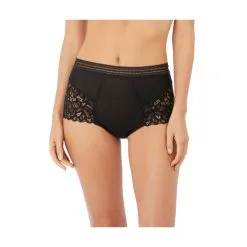 WACOAL Raffine Noir Culotte Retro En Dentelle WE148010